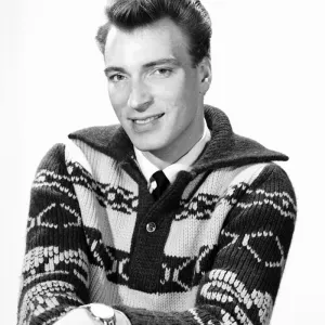 Singer Frank Ifield seen here posing for the Reveille newspaper for a fashion feature Singer Frank Ifield seen here posing for the Reveille newspaper for a fashion feature