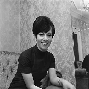Singer Helen Shapiro pictured at her home. 5th March 1967