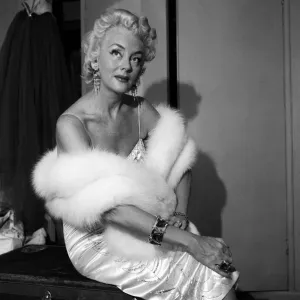 Black and White Print of Jayne Manners Black and White Print of Jayne Manners