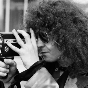 Marc Bolan at EMI's Hayes Centre Print 19th June 1972