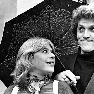 Singer Marianne Faithfull and Peter Gilmore appearing in The Rainmaker at the Sunderland