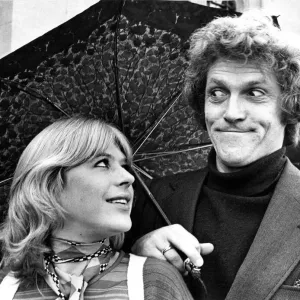 Marianne Faithfull and Peter Gilmore in The Rainmaker Print 1975
