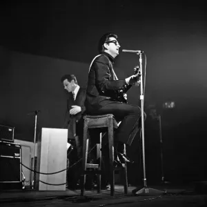 Roy Orbison Live at De Montfort Hall Print 1966 Roy Orbison Live at De Montfort Hall Print 1966