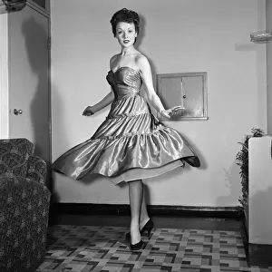 Singer Pauline Shepherd. 14th February 1957