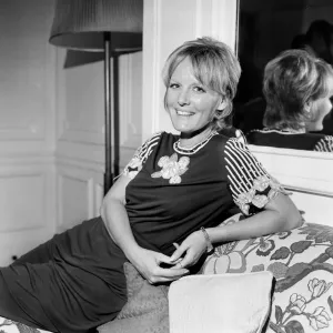 Singer Petula Clark. 13th October 1969 Singer Petula Clark. 13th October 1969