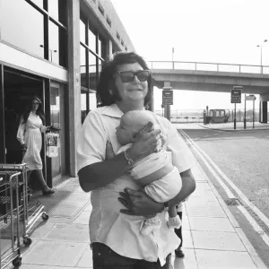 Singer Roy Orbison, pictured at Manchester Ringway Airport in 1975 Singer Roy Orbison, pictured at Manchester Ringway Airport in 1975