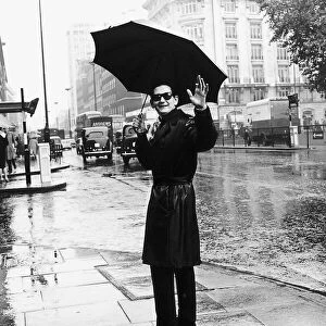 Singer and songwriter Roy Orbison in London. October 1964