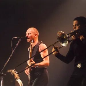 Singer / songwriter Sting in concert at the Newcastle Arena, 24th November 1996 Singer / songwriter Sting in concert at the Newcastle Arena, 24th November 1996