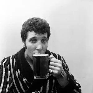 Tom Jones at Cesars Palace Nightclub Print, 1967