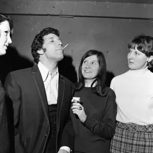 Print of Tom Jones on ATV, 9th February 1969 Print of Tom Jones on ATV, 9th February 1969