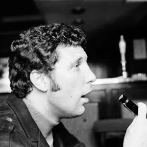 Print of Tom Jones after nose operation Print of Tom Jones after nose operation