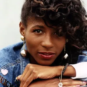 Sinitta Chanteuse de Pop Britannique Mars 1990