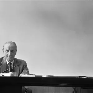 Sir Alec Issigonis designer of the Morris Minor and the Mini seen here in his Longbridge Sir Alec Issigonis designer of the Morris Minor and the Mini seen here in his Longbridge