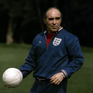Sir Alf Ramsey former England manager. December 1974