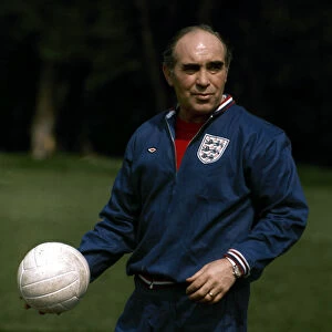 Sir Alf Ramsey former England manager. December 1974
