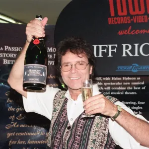 Sir Cliff Richard at Tower Records Print, 22nd July 1996 Sir Cliff Richard at Tower Records Print, 22nd July 1996