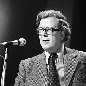 Sir Geoffrey Howe Oct 1977 Conservative Party Conference