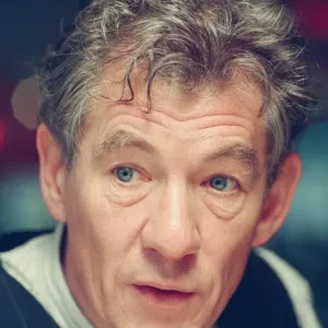 Sir Ian McKellen, actor, at the Birmingham Repertory Theatre, Birmingham, The Midlands Sir Ian McKellen, actor, at the Birmingham Repertory Theatre, Birmingham, The Midlands