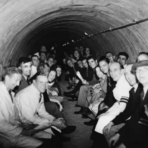 Sir John Anderson visited the standard telephone company, Southgate to inspect the A. R Sir John Anderson visited the standard telephone company, Southgate to inspect the A. R