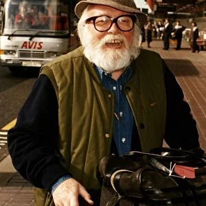 Sir Richard Attenborough Actor Producer and Director at LAX or Los Angeles Airport