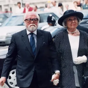 Sir Richard Attenborough and wife Sheila - July 1995 Sir Richard Attenborough and wife Sheila - July 1995