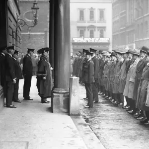 Sir William Pryke the Lord Mayor of London addressing City of London special constables Sir William Pryke the Lord Mayor of London addressing City of London special constables