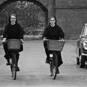 Sister Campion and Sister Gemma, students at Newnham College, University of Cambridge Sister Campion and Sister Gemma, students at Newnham College, University of Cambridge