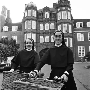 Sister Campion and Sister Gemma, students at Newnham College, University of Cambridge Sister Campion and Sister Gemma, students at Newnham College, University of Cambridge