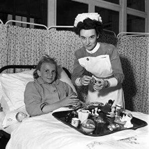 Sister Olivia Hewitt, a nurse at St. Marys Hospital, in Eastbourne