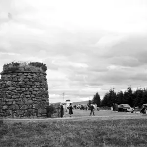 Site of the Battle of Culloden, Culoden Moor, Inverness, Highlands, Scotland. 23rd August 1951 Site of the Battle of Culloden, Culoden Moor, Inverness, Highlands, Scotland. 23rd August 1951
