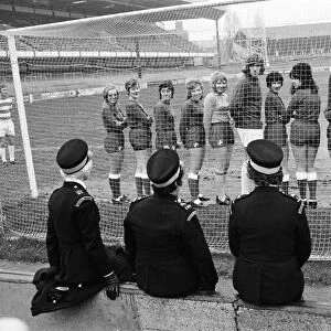 Sixteen traffic wardens of the Shepherds Bush area have formed their own ladies football