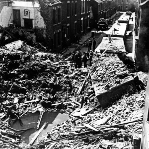 Sixteen women and children were inside the surface air raid shelter nearest the camera Sixteen women and children were inside the surface air raid shelter nearest the camera