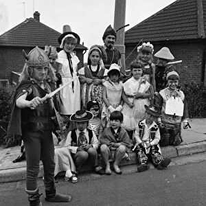Skelton and Brotton carnival, North Yorkshire. 1971
