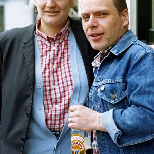 Skinheads on the streets of Newcastle on 25th May 1991