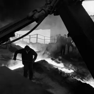 Skinningrove blast furnace plant, which is to close. 1971