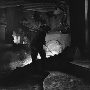 Skinningrove blast furnace plant, which is to close. 1971