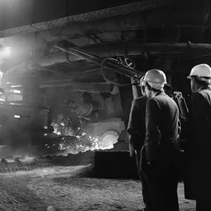 Skinningrove blast furnace plant, which is to close. 1971