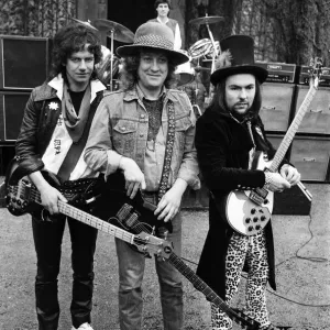 Slade at Eastnor Castle, 26th January 1984 Print (01087)