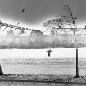 Sliding to school in the snow in Anfield as winter casts a surprising bite Sliding to school in the snow in Anfield as winter casts a surprising bite