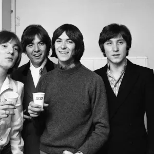 The Small Faces pop group at the BBC Television studios at Lime Grove including Ian The Small Faces pop group at the BBC Television studios at Lime Grove including Ian