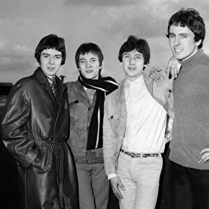 The Small faces pop group. Left to right are Ronnie "Plonk"Lane
