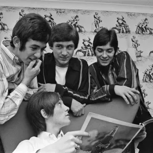 Small Faces in Hotel Room, 3rd September 1966 Print Small Faces in Hotel Room, 3rd September 1966 Print