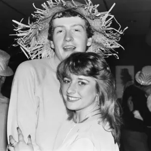 Steve Davis with Young Fan Print, 8th June 1981 Steve Davis with Young Fan Print, 8th June 1981