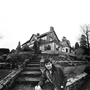 Snooker player Tony Knowles at his house near Lake Windermere in the Lake District