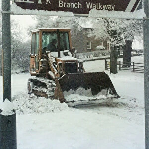 Snow Scenes, Guisborough, Teesside, 22nd February 1994