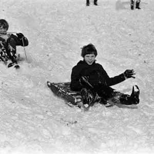 Snowy scenes in Teesside. 1976 Snowy scenes in Teesside. 1976