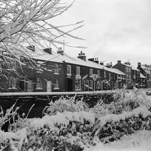 Snowy scenes in Teesside. 1976 Snowy scenes in Teesside. 1976