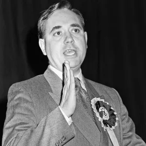 SNP leader Alex Salmond seen here at the launch of the Party