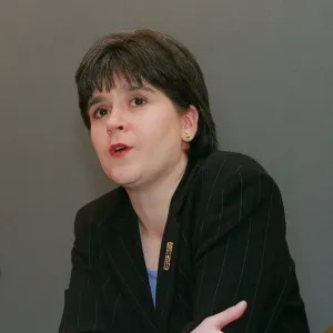 SNP member Nicola Sturgeon 1998