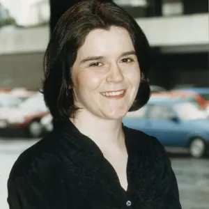 SNP party member Nicola Sturgeon pictured in 1992